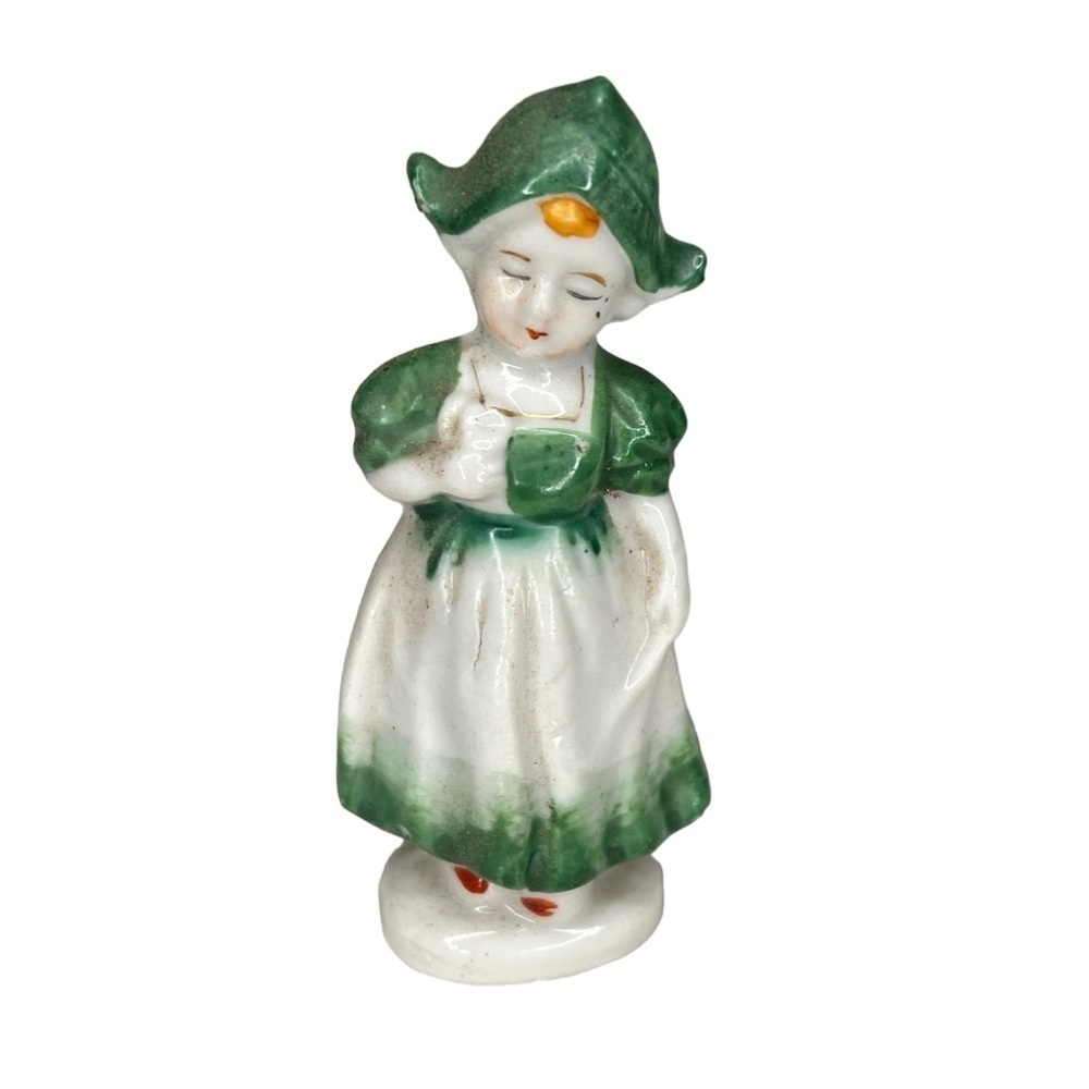 Vintage Dutch‎ Girl Figurine Occupied Japan